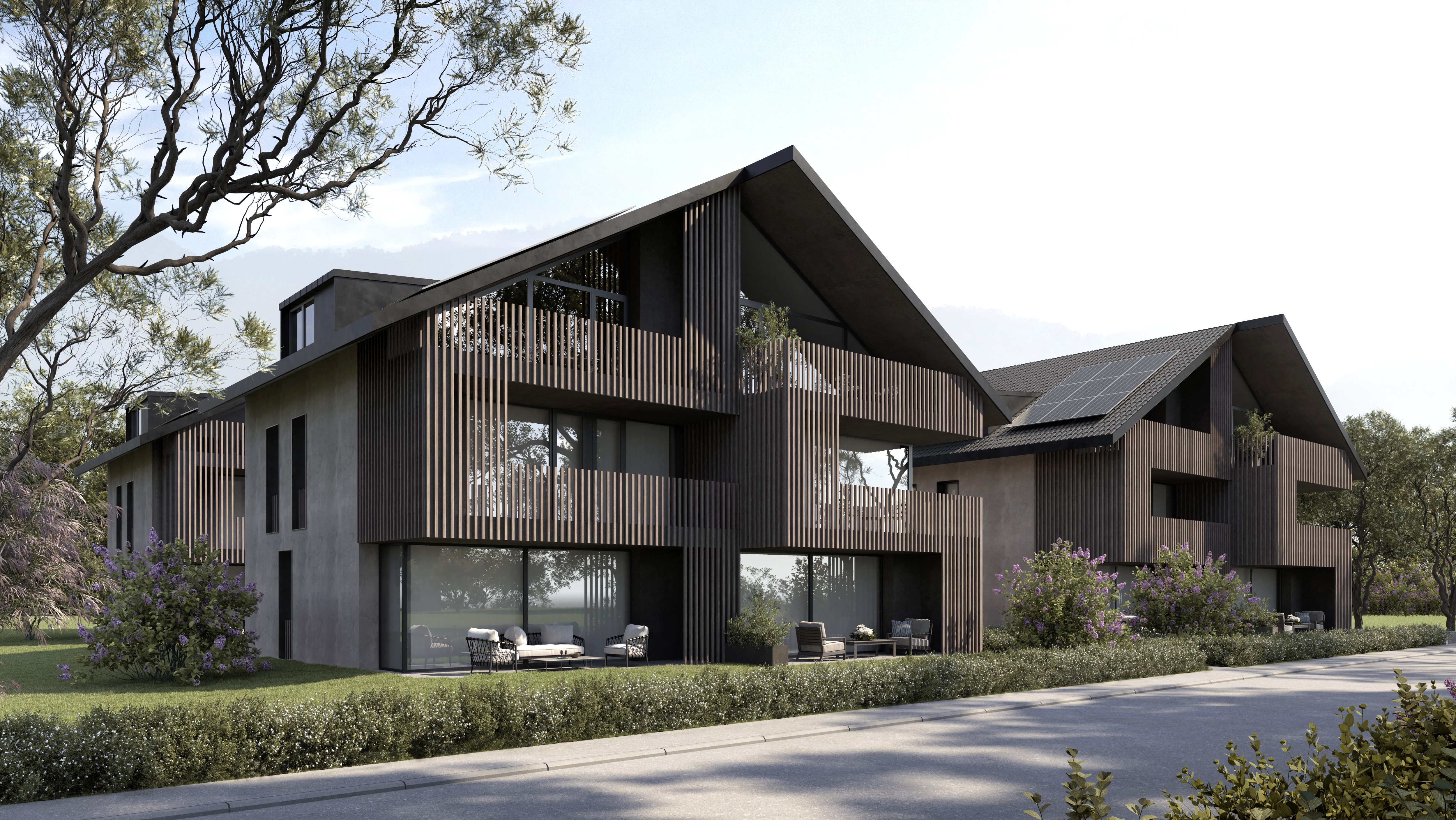 NEUBAU 4 DOPPELEINFAMILIENHÄUSER