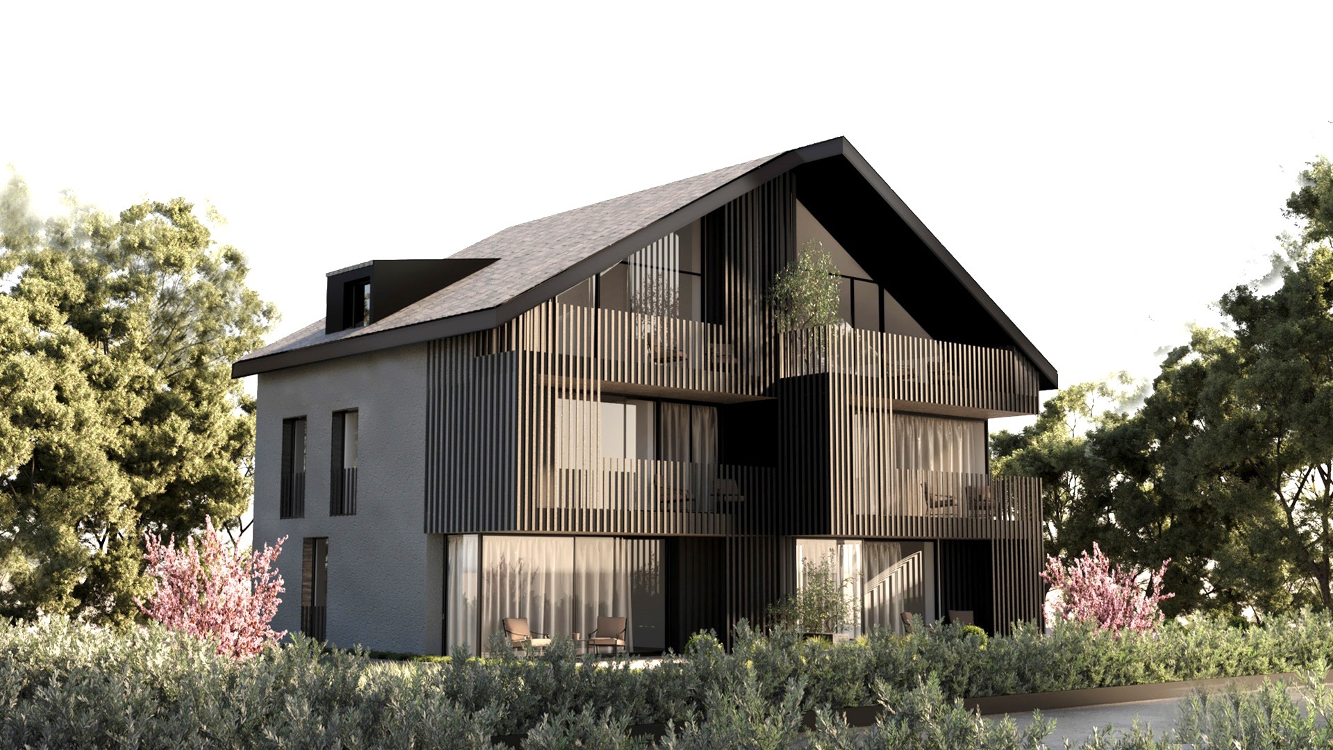NEUBAU 4 DOPPELEINFAMILIENHÄUSER