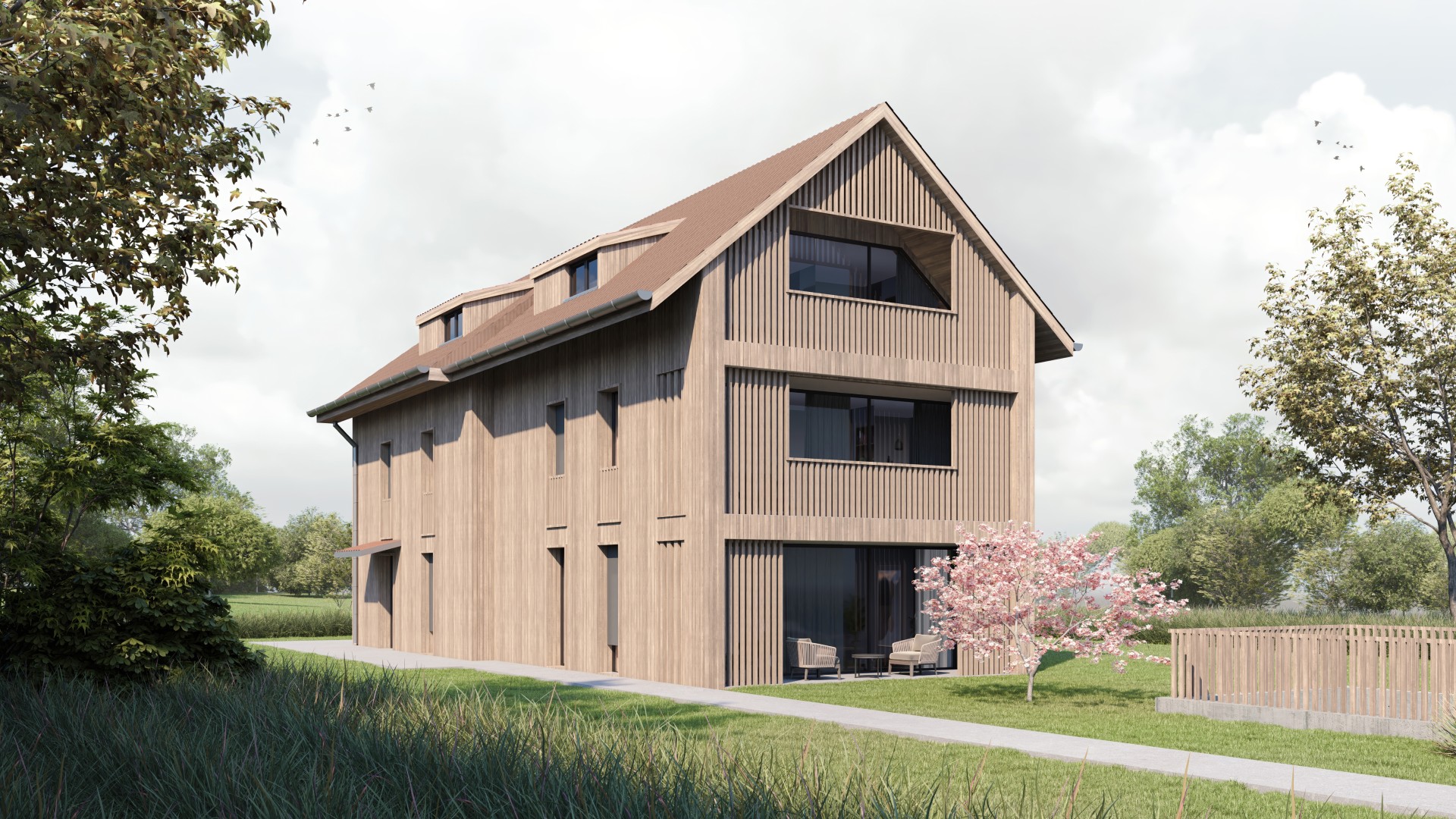 NEUBAU MFH MIT 3 MIETWOHNUNGEN