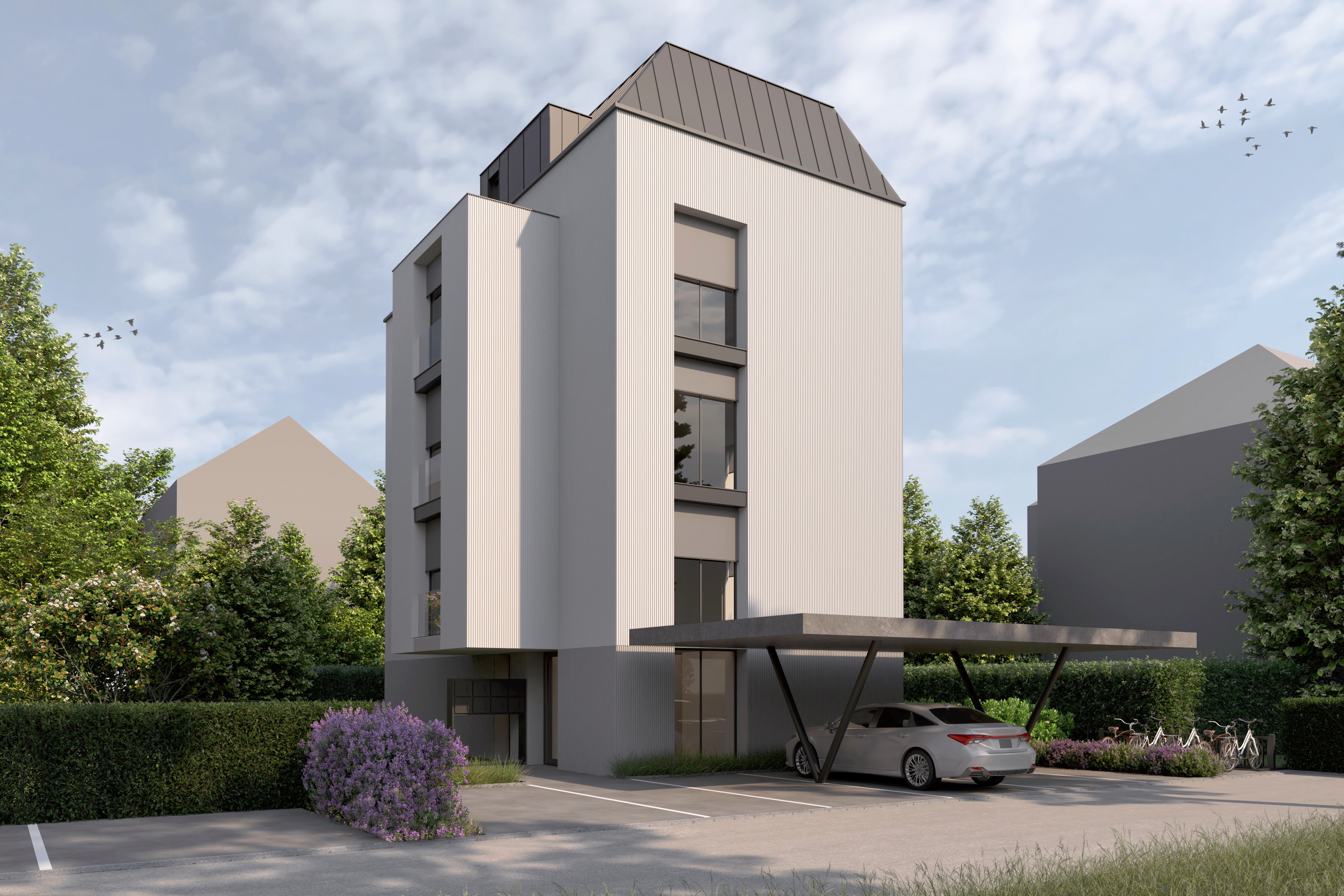 NEUBAU MIT 5 MIETWOHNUNGEN